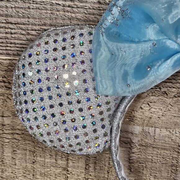 Cinderella Inspired Minnie Mouse Ears Handmade - Picture 3 of 9